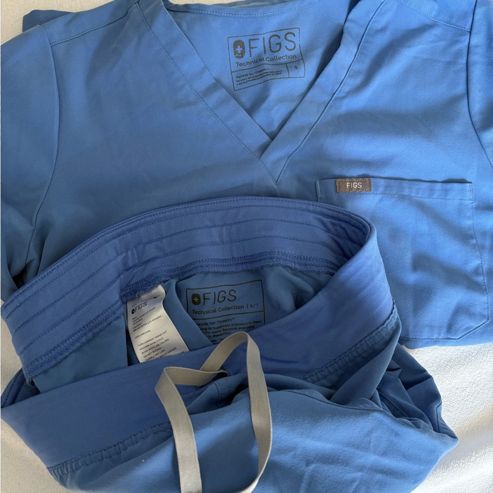 Figs ceil blue set